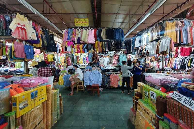 Clothes, shoes, fabrics and household items