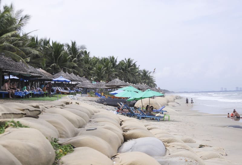Cua Dai Beach in March
