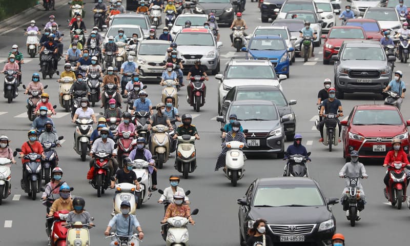 Traffic in Vietnam