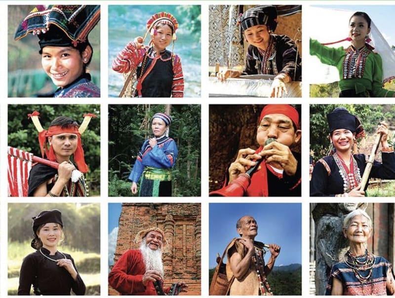 Traditional clothing of ethnic groups