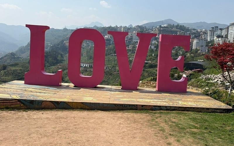 Giant Love Symbol