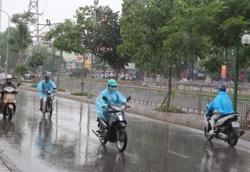 Monsoon season in South Vietnam