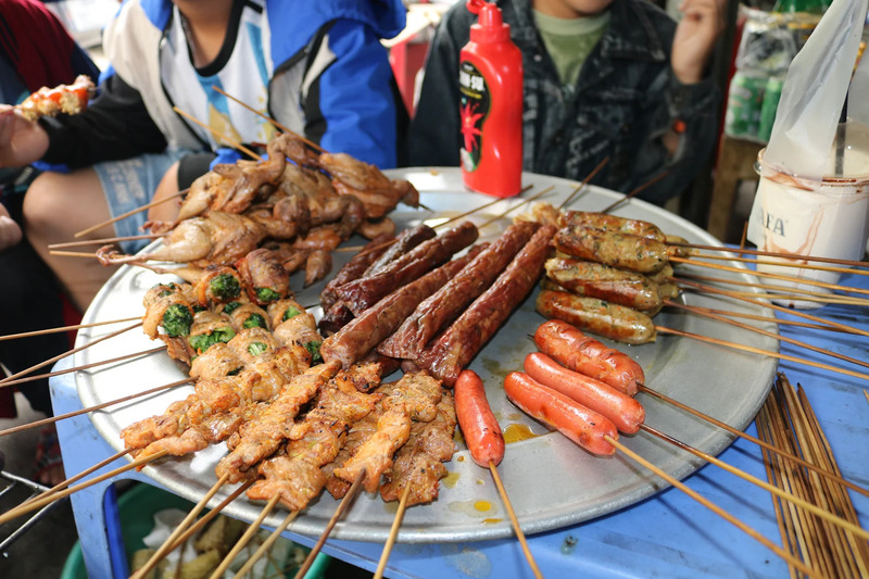 Local food at Silver Waterfall