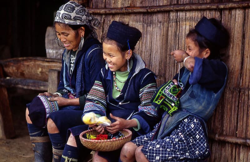 A Black H'Mong home