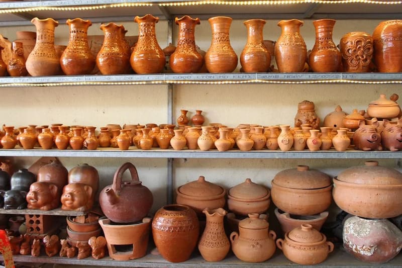 Handmade pottery
