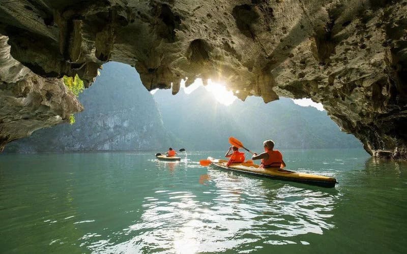 Vietnam’s limestone bays in autumn