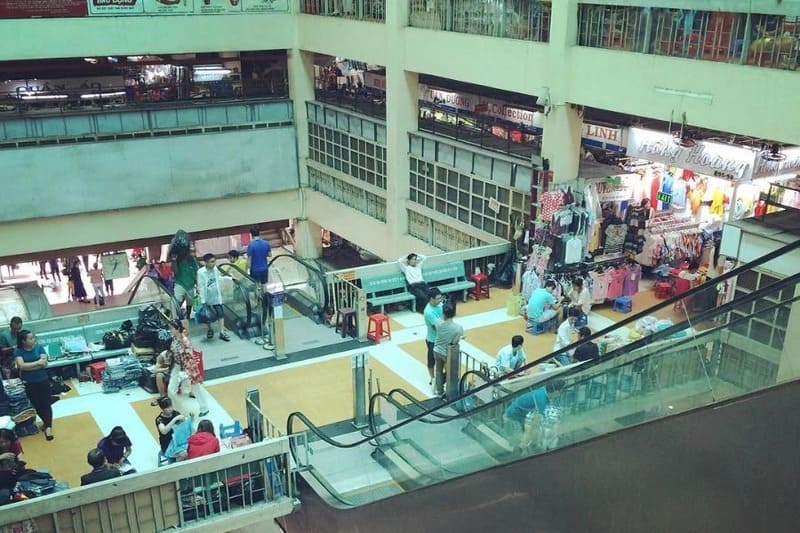 The ground floor of An Dong Market