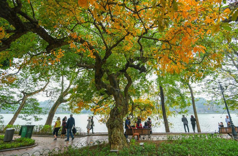 Hoan Kiem Lake in Hanoi