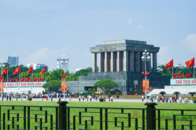 The Ho Chi Minh Mausoleum