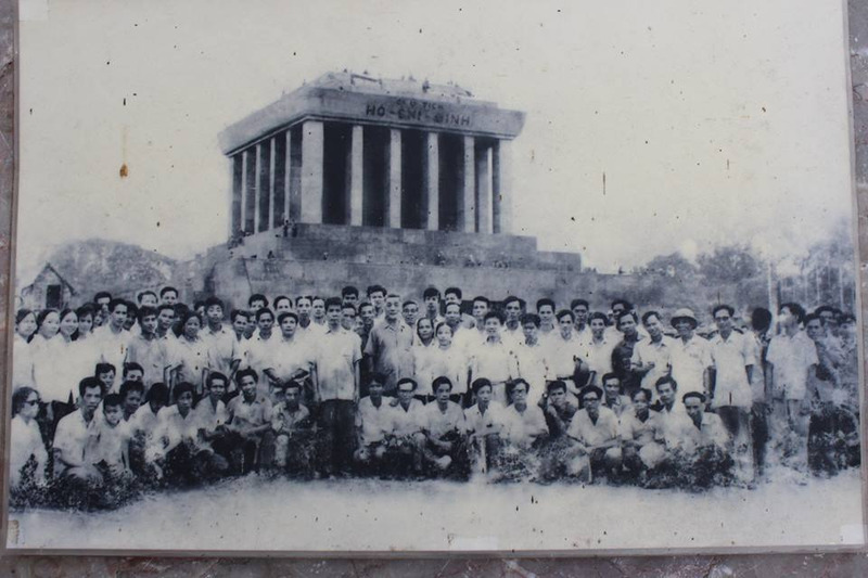 The Ho Chi Minh Mausoleum in 1969