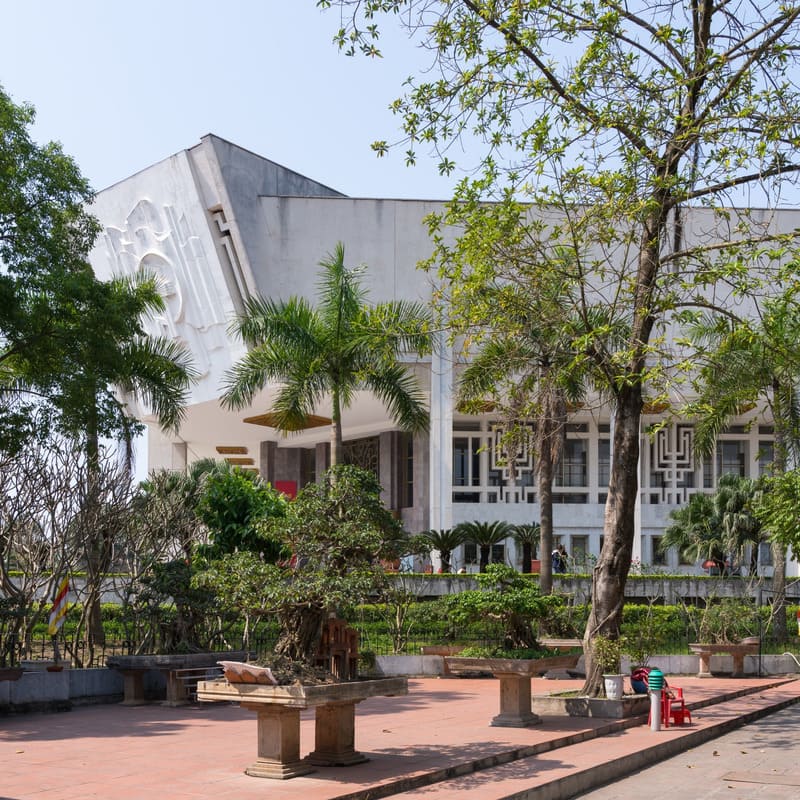 Exterior of Ho Chi Minh Museum