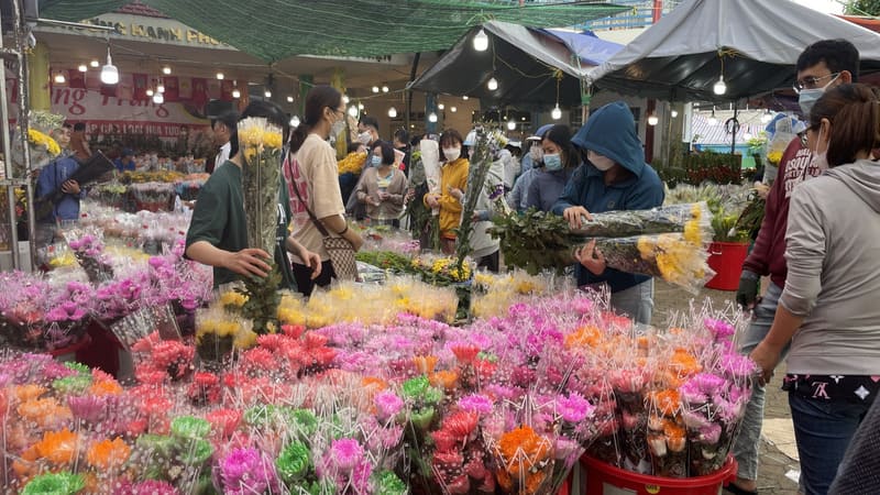 Ho Thi Ky Flower Market