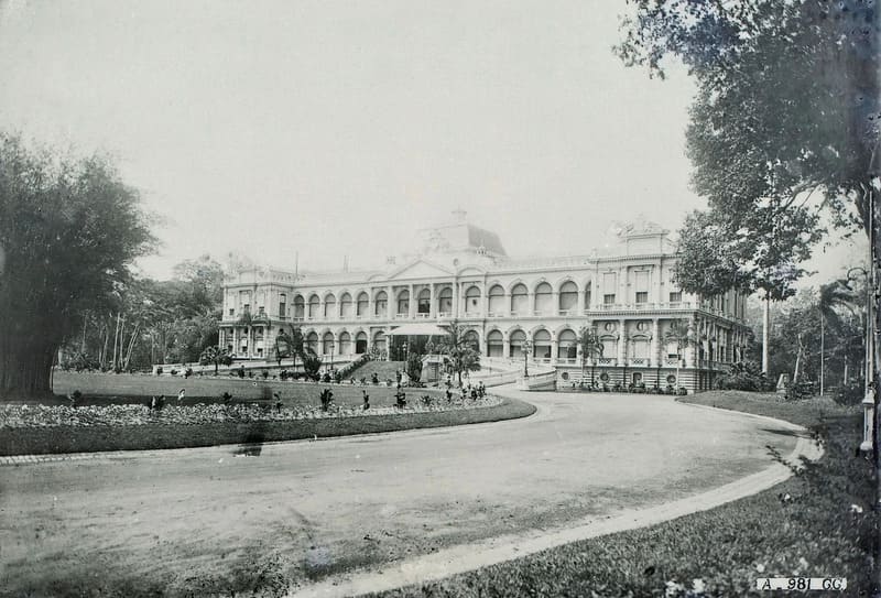 Image of the Independence Palace in 1920
