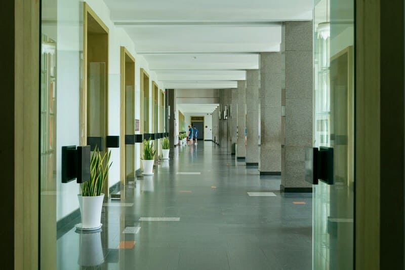 The inner hall of the Independence Palace