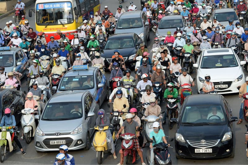 Traffic in Vietnam