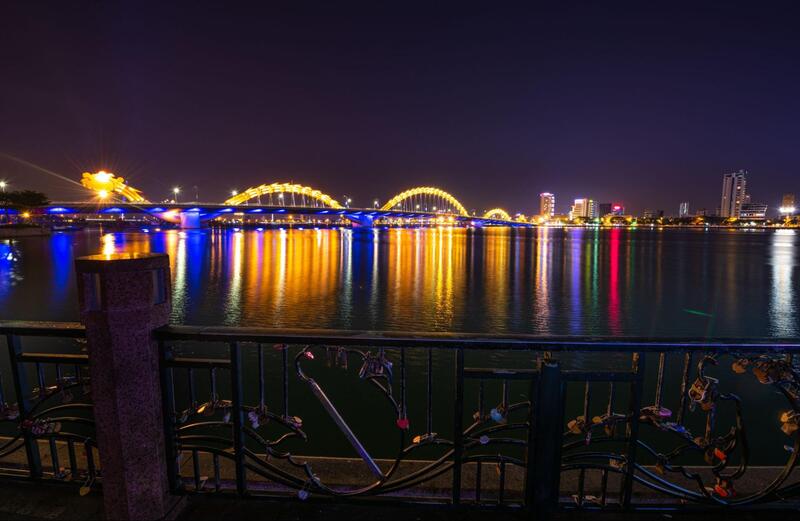 Love Lock Bridge Da Nang