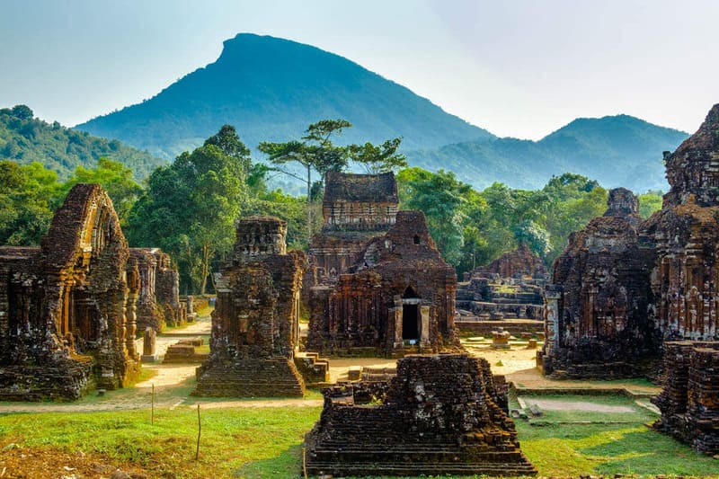 Main temple ruins