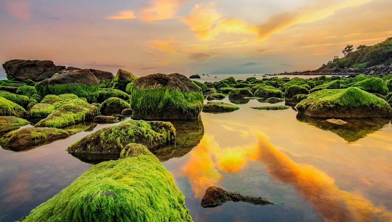Sunrise at Nam O Beach