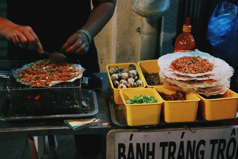 Banh trang nuong