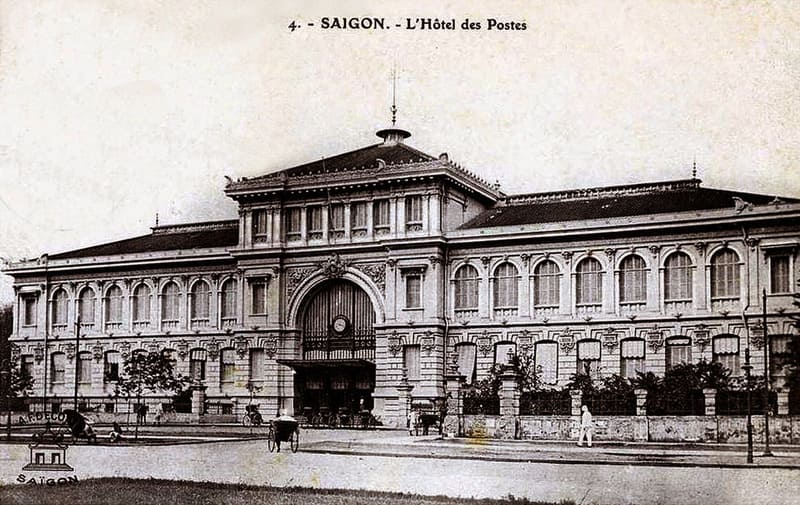 Saigon Post Office in 1886
