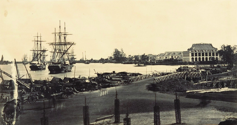 The Saigon River in the 17th century