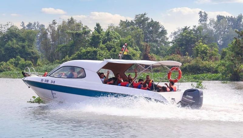 Travel by Speedboat to the Cu Chi Tunnels