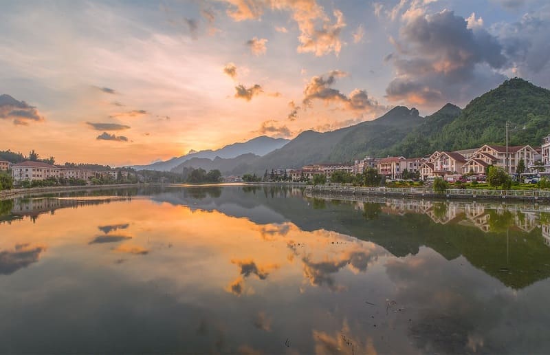Sapa Lake in Spring