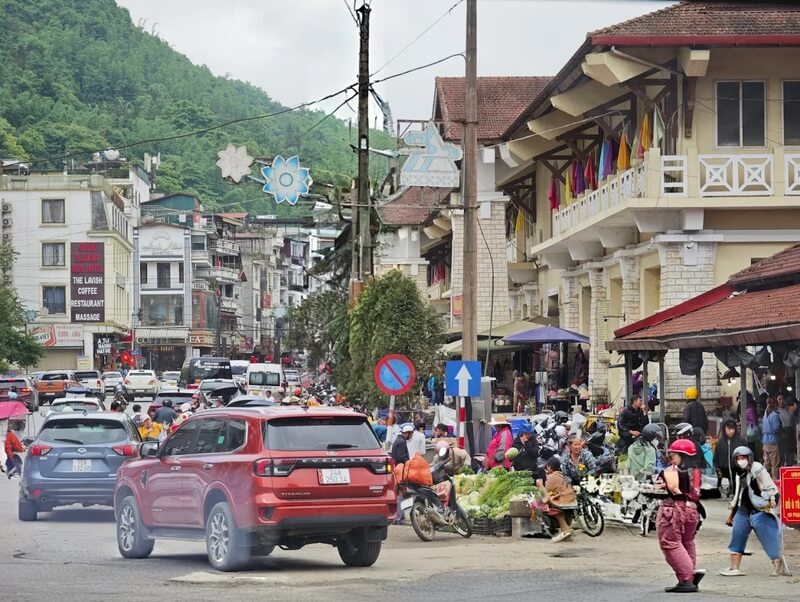 Outside Sapa Night Market