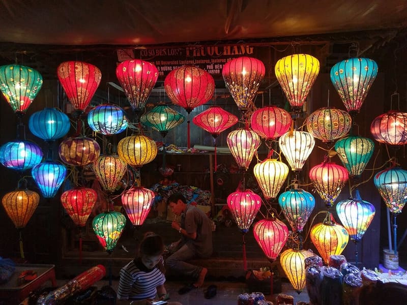Lanterns store in Hoi An