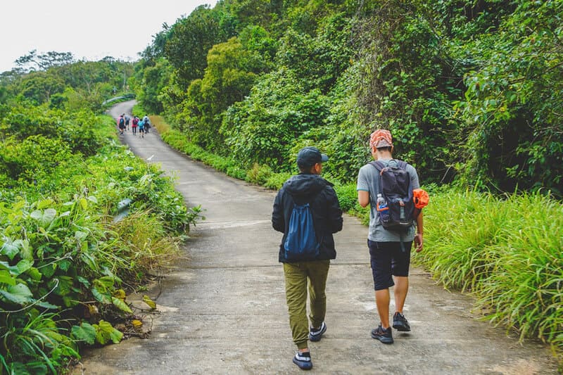 Trekking to Mui Nghe sunrise viewpoint