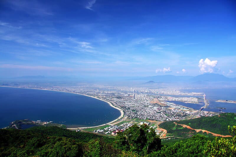 View of Son Tra Peninsula