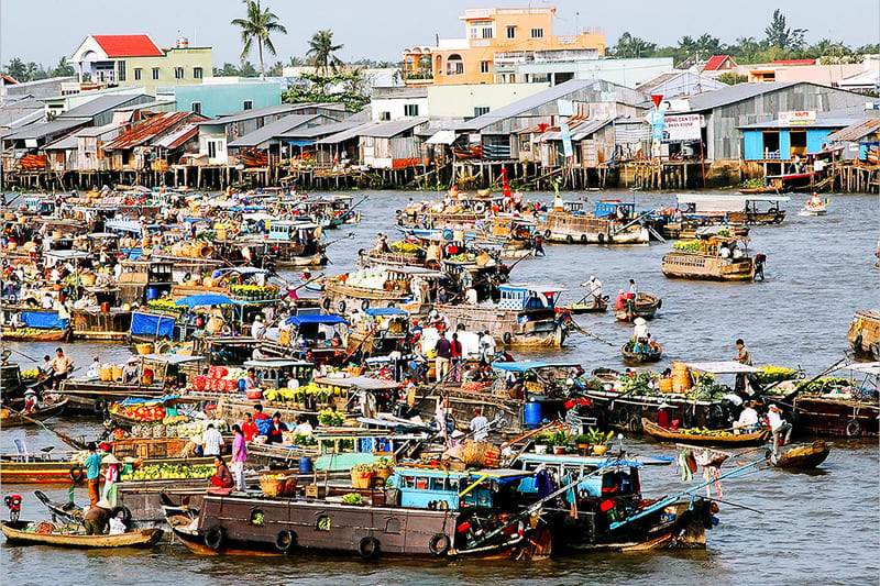 Cai Rang Floating Market