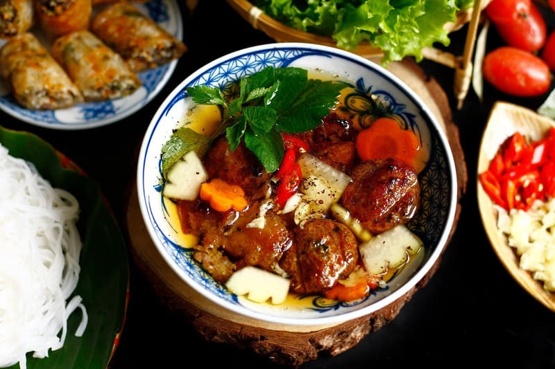 Bun Cha in Hanoi