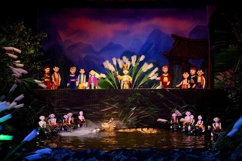 Hanoi water puppet show
