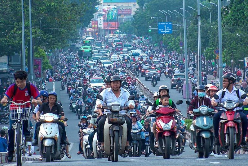 Traffic in Vietnam