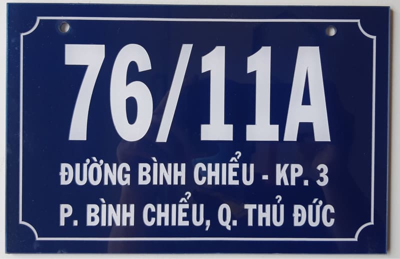 Common address features in Vietnam