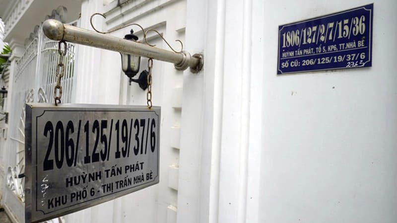 Vietnam address format