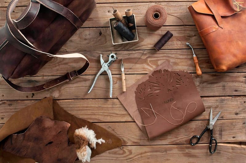 Handmade leather goods
