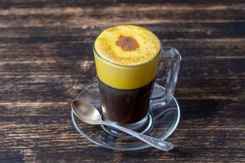 Vietnamese egg coffee