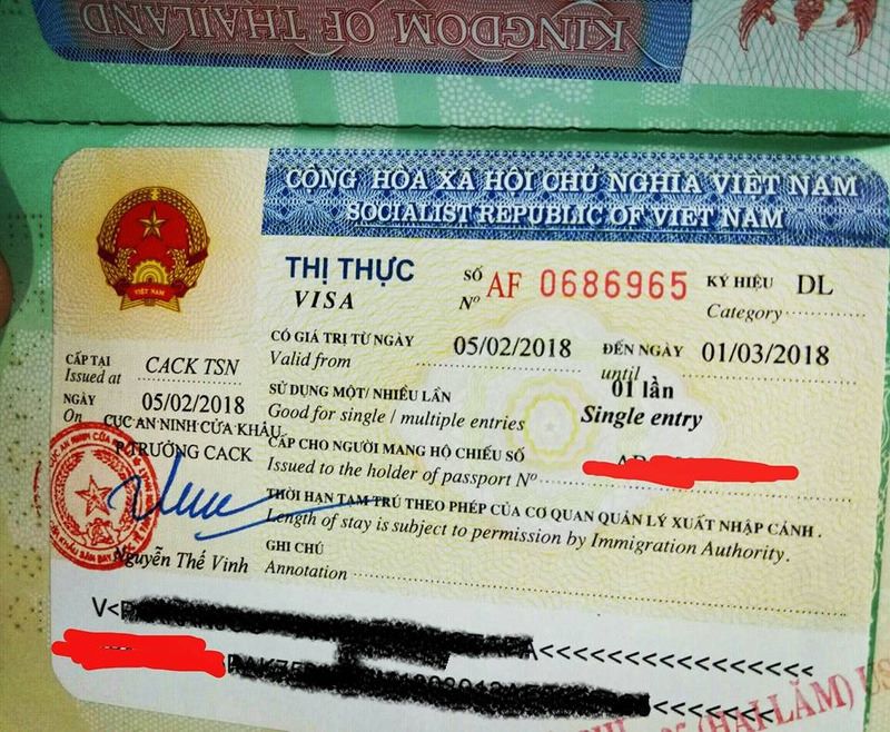 Vietnam visa on arrival for New Zealand