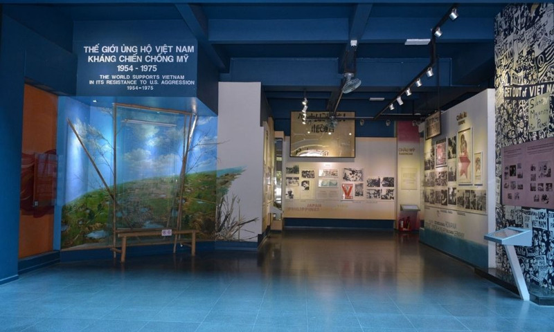 Ground floor of the War Remnants Museum