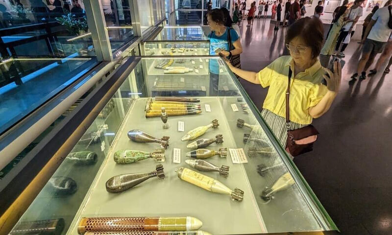 First floor of the War Remnants Museum