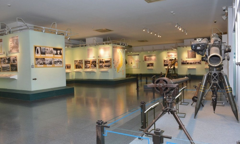 Second floor of the War Remnants Museum