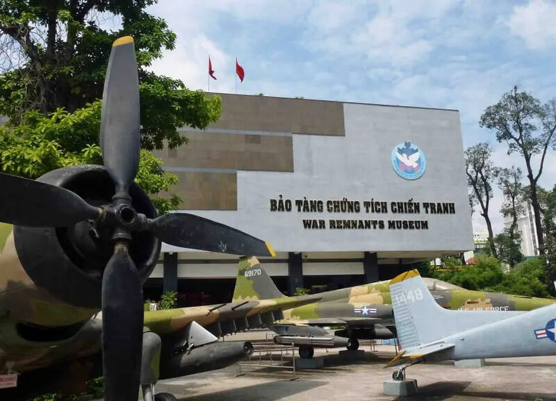The War Remnants Museum in Saigon