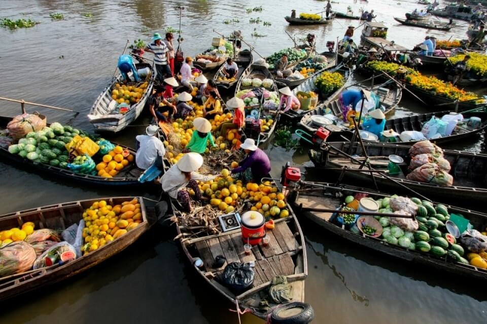 Mekong Floating Market 2days