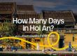 How Many Days in Hoi An
