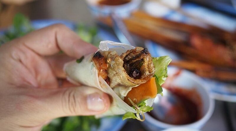 Vietnamese fresh spring rolls