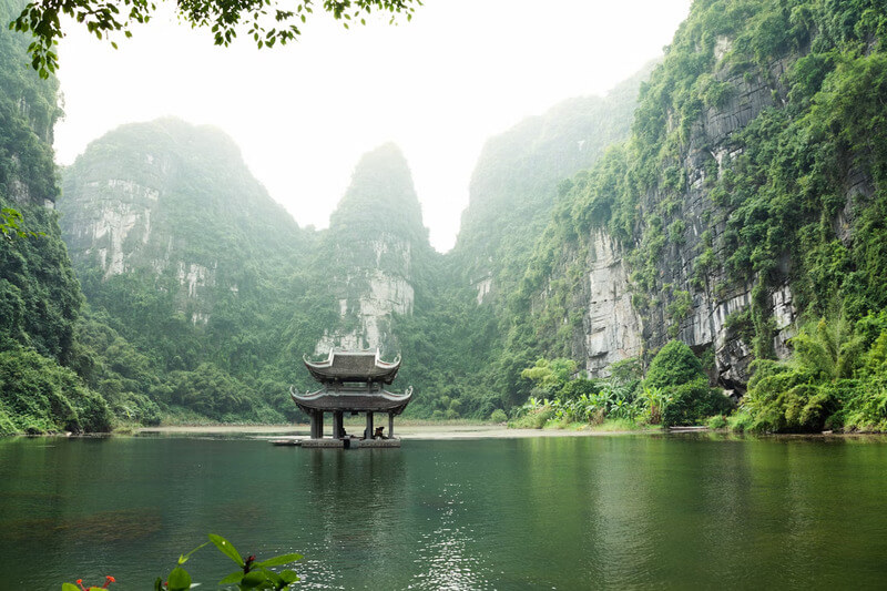 A tranquil view in Trang An