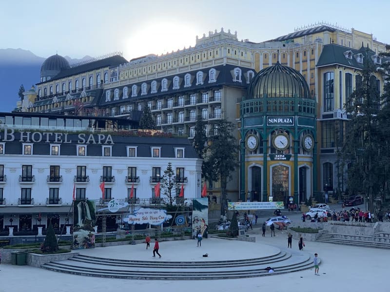 The central town of Sapa