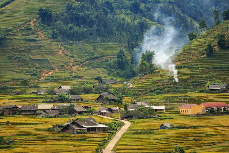 A local village in Sapa